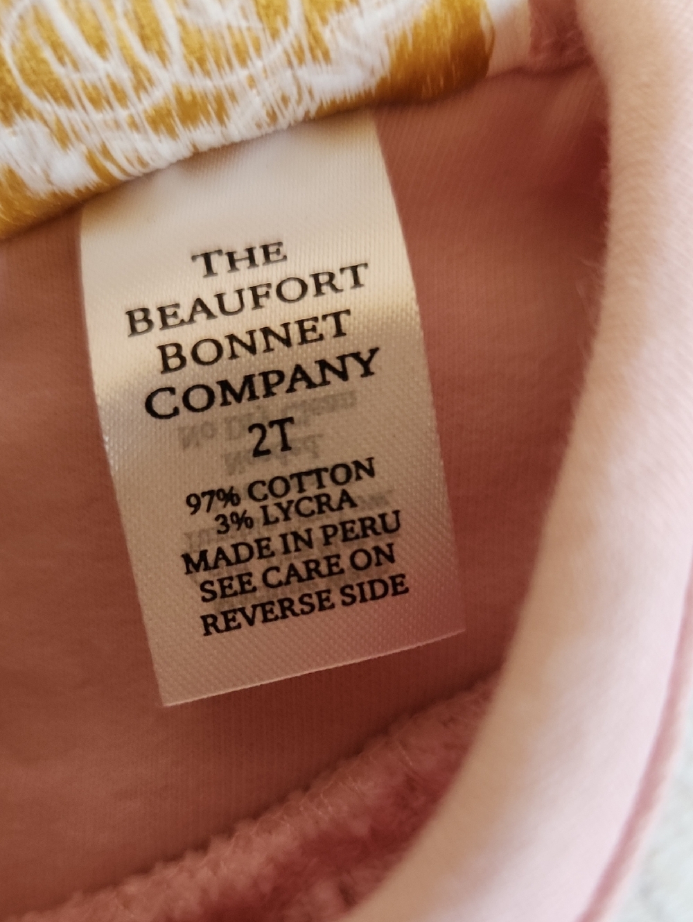 The Beaufort Bonnet Company Pink Smocked Neck Bubble - Picture 4 of 6
